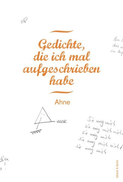 Gedichte, die ich mal aufgeschrieben habe, m. Audio-CD