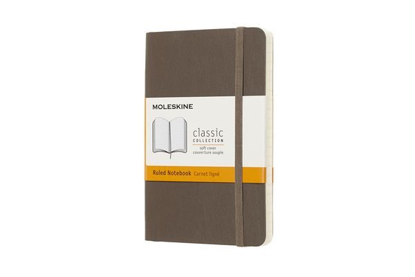 Moleskine Earth Brown Notebook Pocket Ruled Soft