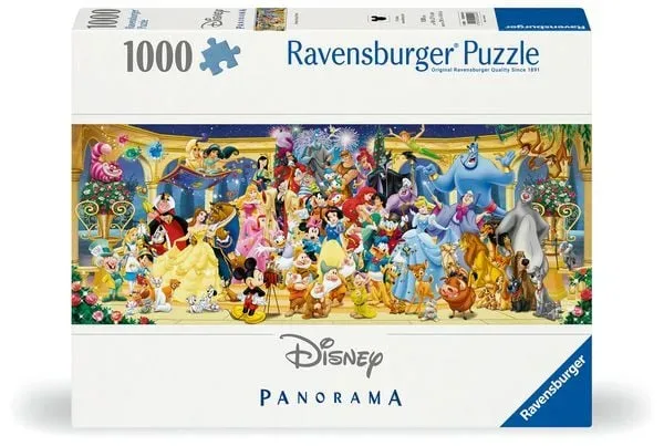 Erwachsenenpuzzle 1000 Teile - Disney Classics Gruppenfoto