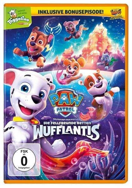 Paw Patrol: Die Fellfreunde retten Wufflantis (DE)
