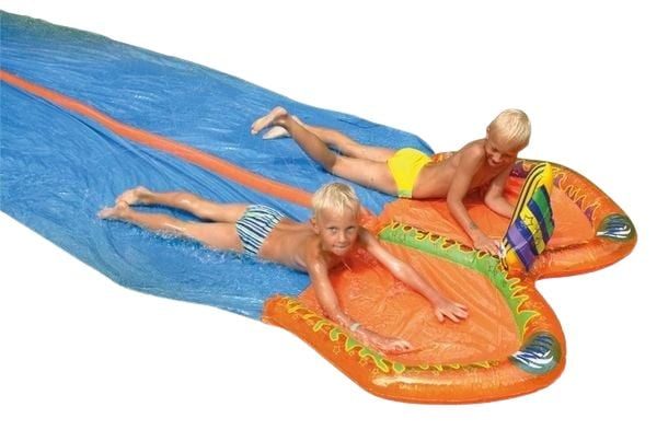 Wasserrutsche Doppelbahn