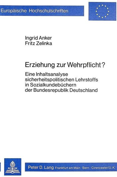 Erziehung zur Wehrpflicht?