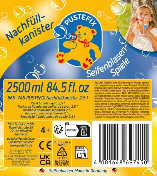 Nachfüllflasche 2,5 l