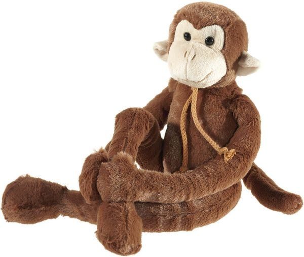 Heunec 331174 - Affe, schlenkernd Plüschtier, 45 cm