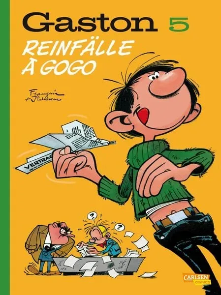 Carlsen Verlag - Gaston Neuedition 5: Reinfälle à gogo, Franquin, André, Multicolor