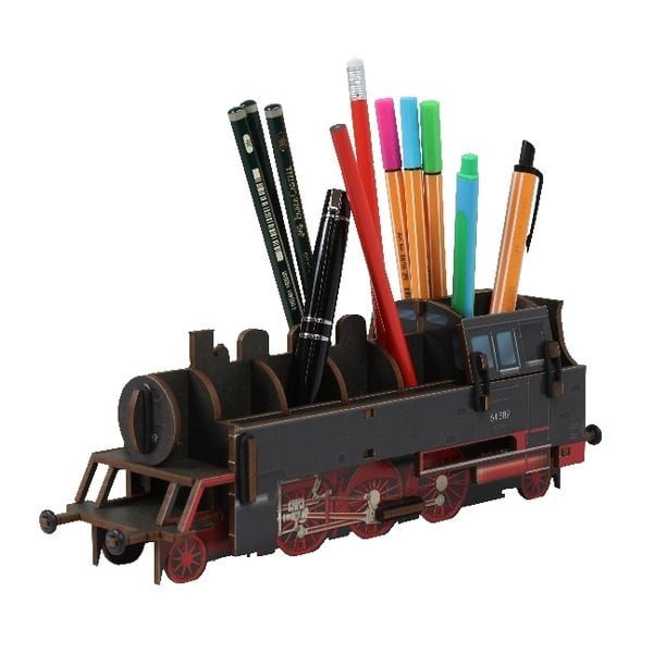 Werkhaus Design + Produktion Stiftebox Dampflok BR 64 Stiftehalter