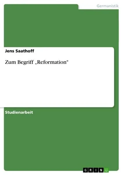 Zum Begriff 