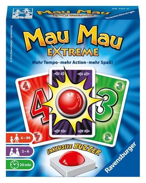 Mau Mau Extreme, Kartenspiel