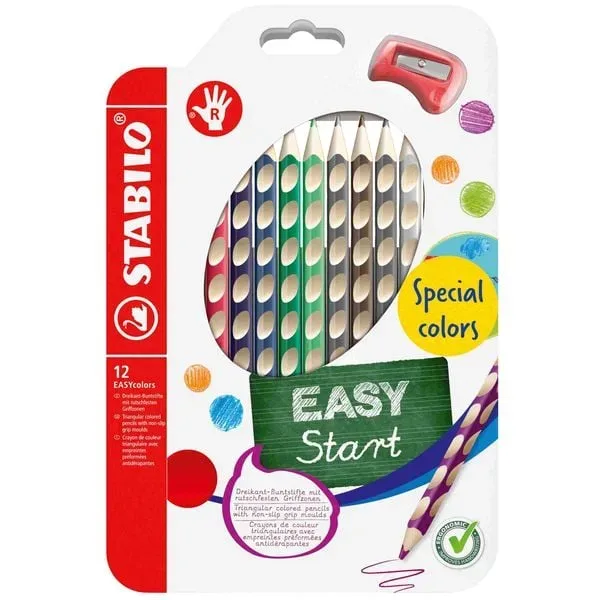 STABILO - Farbstifte, 12 Stück, Multicolor