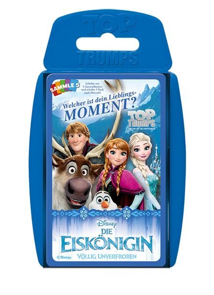 Top Trumps Die Eiskönigin - 30 Momente, Kartenspiel