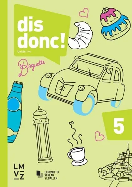dis donc! 5 / Arbeitsbücher 1 und 2 mit Lösungen