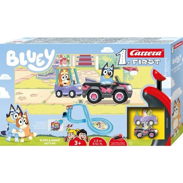 Carrera FIRST Bluey & Bingo - Lets Go, Rennbahn