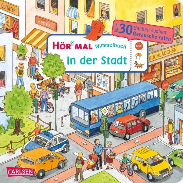 Carlsen - Hör mal (Soundbuch): Wimmelbuch: Stadt