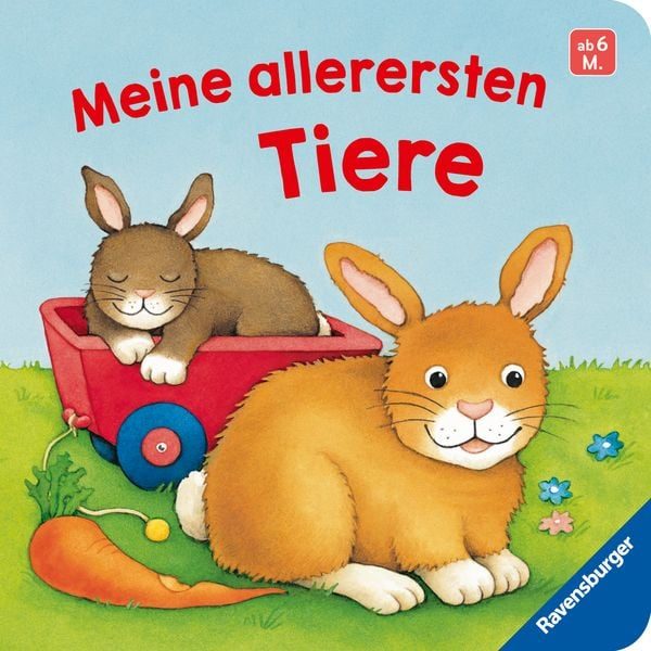 Pappbilderbuch Meine allerersten Tiere