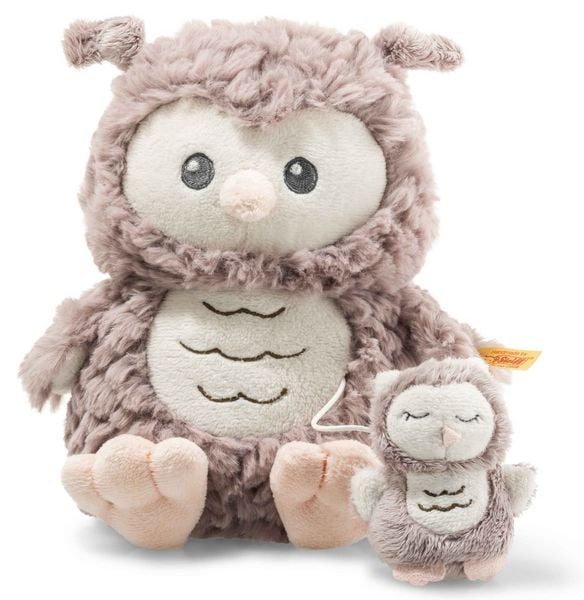 Steiff Soft Cuddly Friends Spieluhr Eule Ollie 21 cm