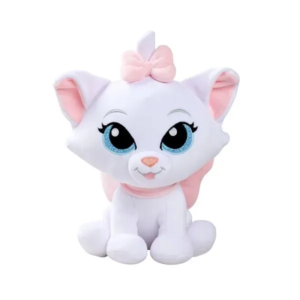 Simba - Doorables Disney Marie Plüschfigur, 25cm, Weiss