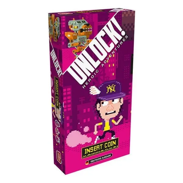 Asmodée - Unlock Insert Coin, Deutsch, Multicolor