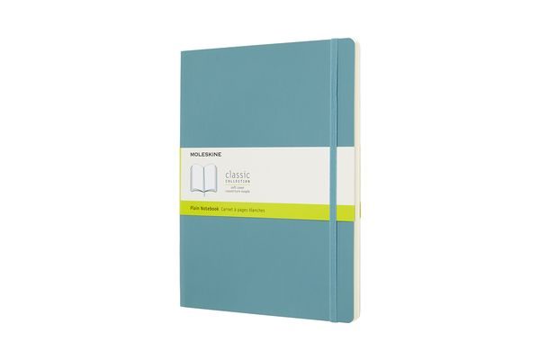 Moleskine Reef Blue Notebook Extra Large Plain Soft