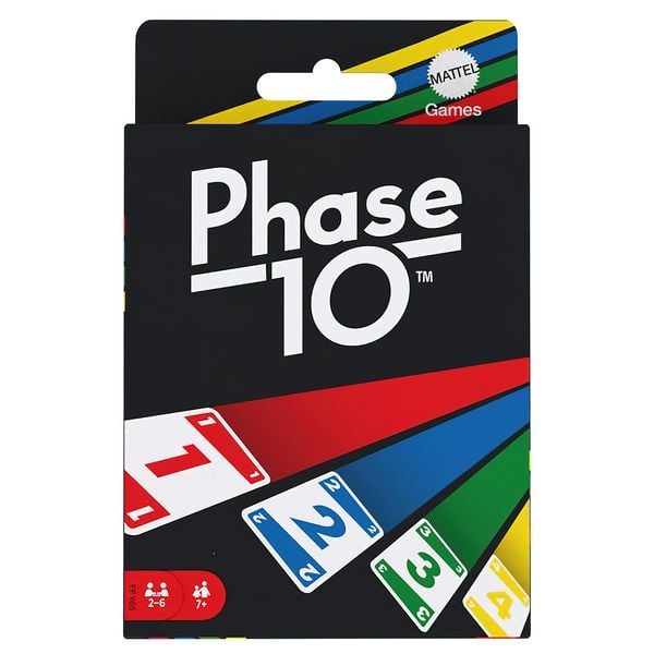 Mattel Kartenspiel Phase 10 - bunt