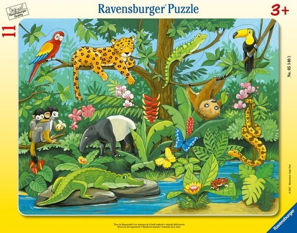Ravensburger Tiere im Regenwald