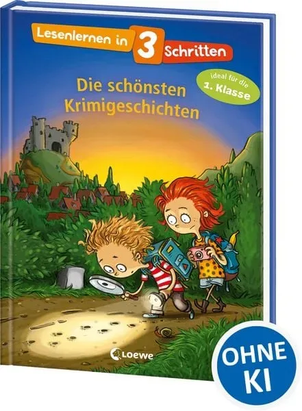 Lesenlernen in 3 Schritten - Die schönsten Krimigeschichten