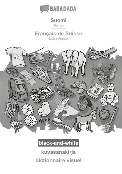 Suomi - Français de Suisse, kuvasanakirja, BW