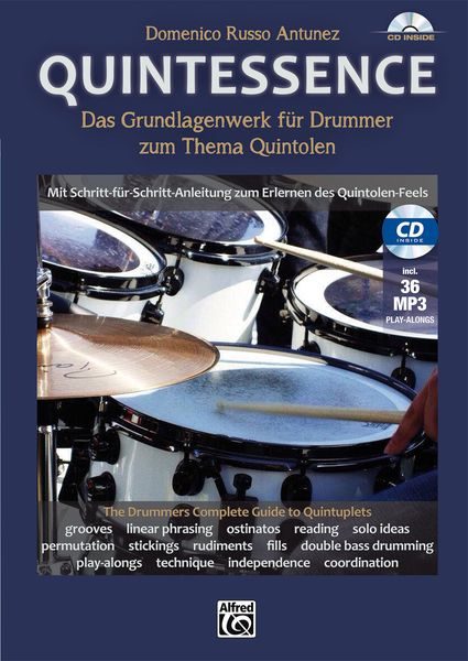 Quintessence, für Drummer, m. MP3-CD