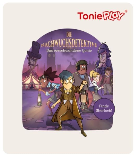 Tonieplay Game S - Die Nachwuchsdetektive: Das verschwundene Genie