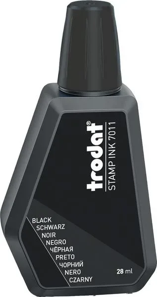TRODAT Stempelfarbe 28ml 22025S schwarz