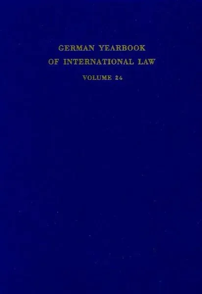 German Yearbook of International Law - Jahrbuch für Internationales Recht.