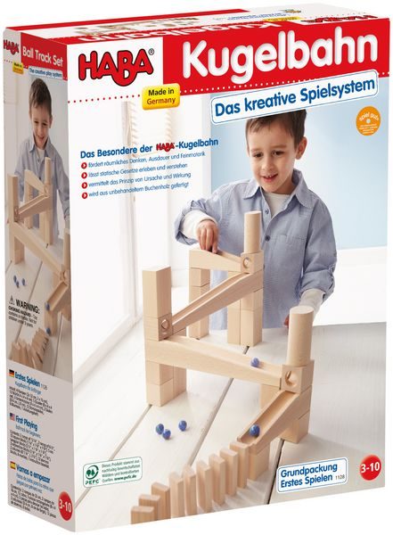 HABA Kugelbahn Erstes Spielen