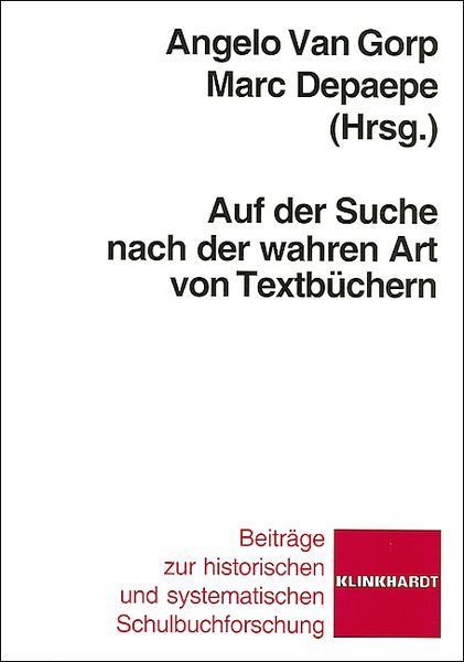 Auf der Suche nach der wahren Art von Textbüchern