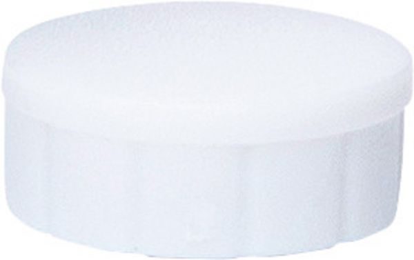 Maul Magnet MAULsolid (Ø x H) 15 mm x 7 mm rund Weiß 10 St. 6161502
