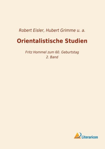 Orientalistische Studien