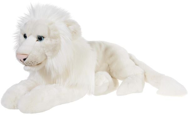 heunec Kuscheltier »MISANIMO Weißer Löwe, liegend«, 50 cm - weiß
