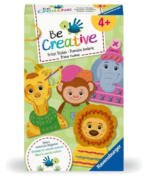 Ravensburger Bastelset BeCreative – Erstes Sticken