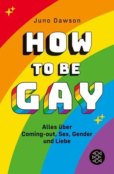 Juno-Dawson - How to Be Gay Buch - Rot - 304 Seiten