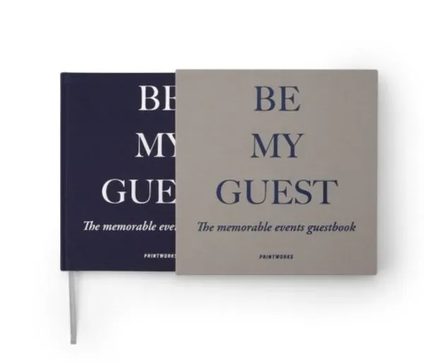 PRINTWORKS - Gästebuch Be my Guest, One Size