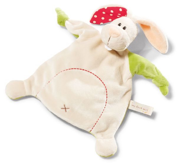 Nici My First Schmusetuch Hase 39679 - bunt