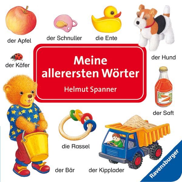 Pappbilderbuch Meine allerersten Wörter