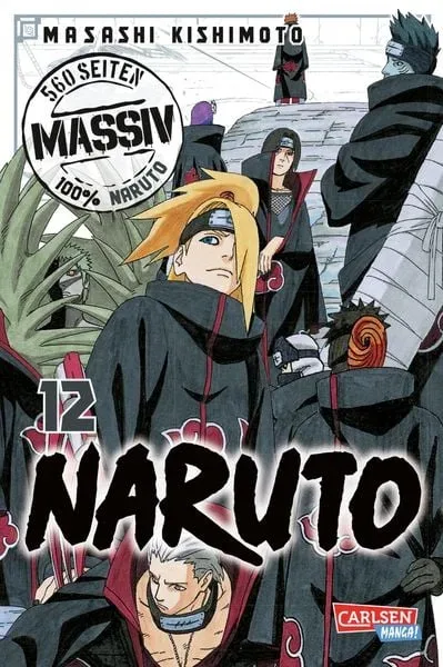 Carlsen Verlag - NARUTO Massiv 12, Multicolor