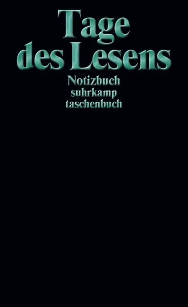 Notizbuch »Tage des Lesens«