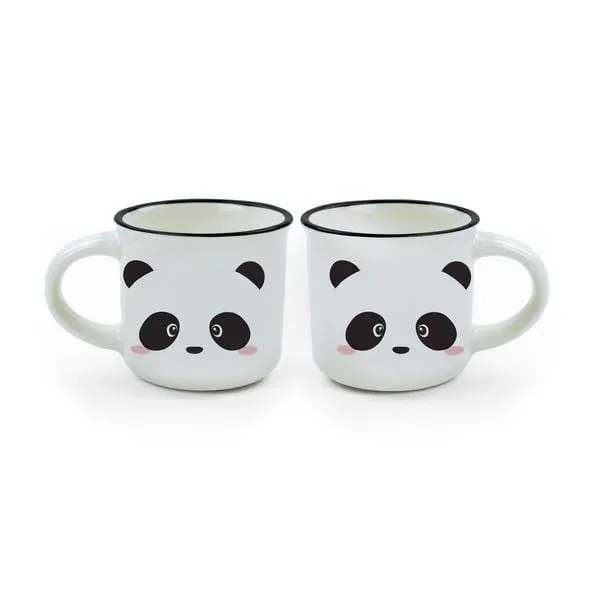 Legami 2er Set Kaffeetassen - Panda