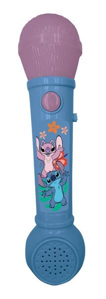 Lexibook Disney Stitch Mikrofon mit Melodien, Licht und Soundeffekte