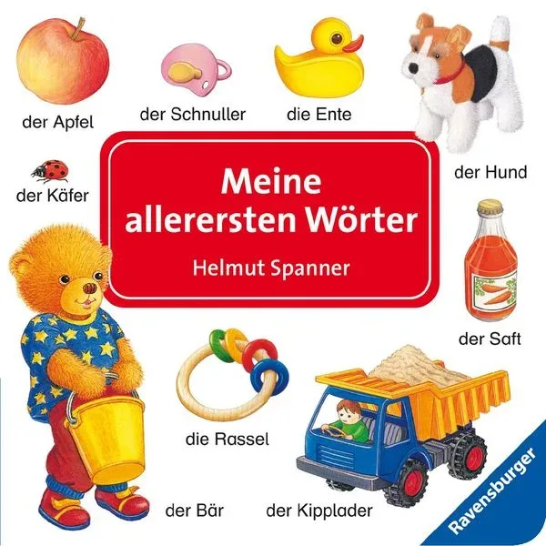 Pappbilderbuch Meine allerersten Wörter