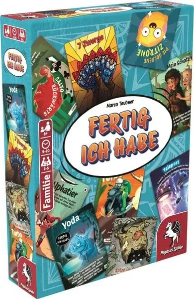 Pegasus Spiele Kartenspiel Fertig Ich Habe -DE-