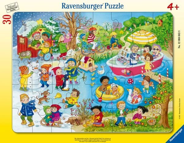 Ravensburger Puzzle Die Jahreszeiten am See