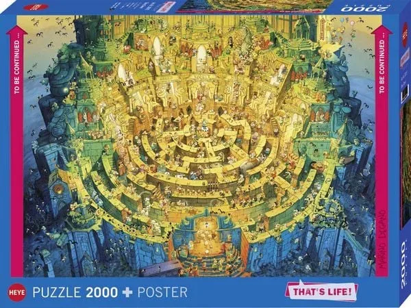 Heye - Marino Degano Puzzle Deep Down, 2000 Teile, Multicolor