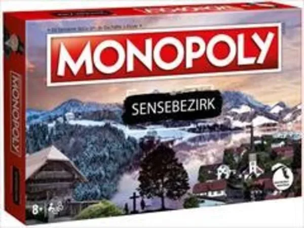 Hasbro Monopoly Sensebezirk Spiel