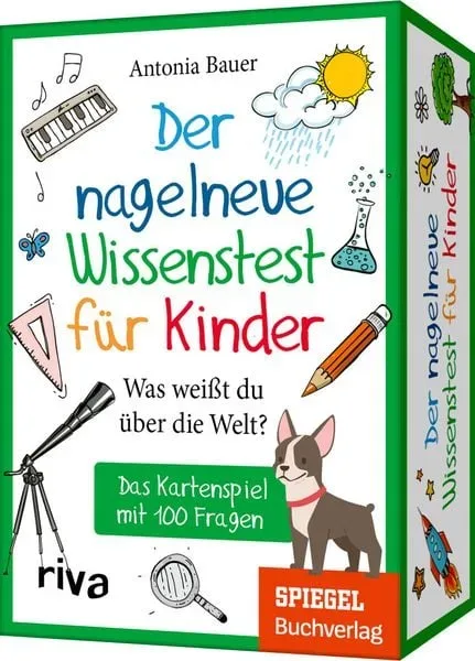 Der nagelneue Wissenstest für Kinder ? Was weißt du über die Welt?